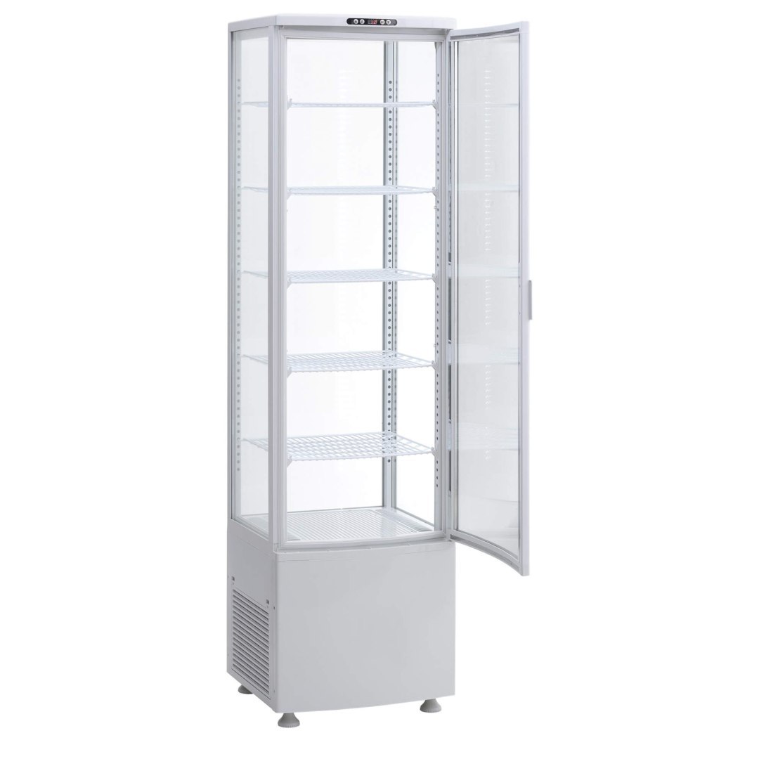 Witryna chłodnicza cukiernicza LED biała 235 l Resto Quality RTC237WE